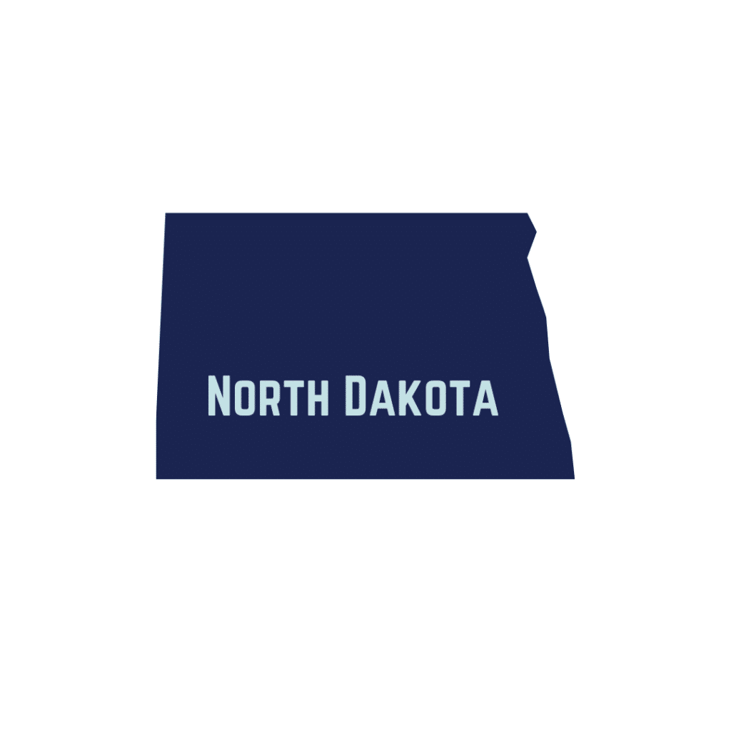 North Dakota Map Image