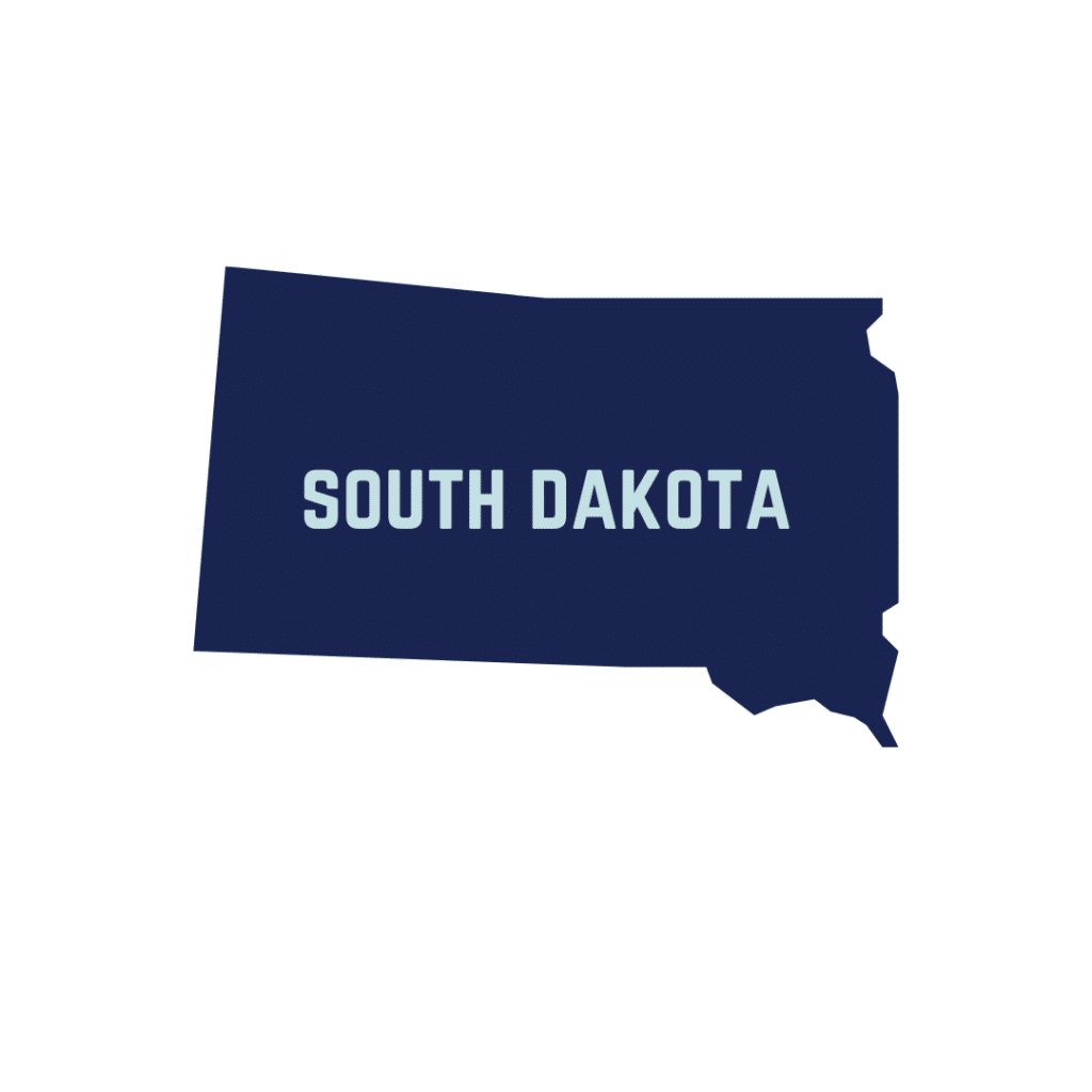 South Dakota Map Image
